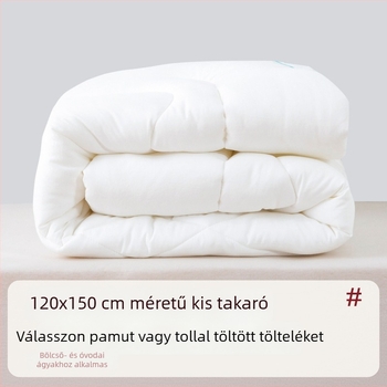 Óvodásoknak szánt quilt-mag töltet: selyemszál és pamut; anyag: szintetikus rost; szezon: tavasz-ősz; 0–6 éveseknek