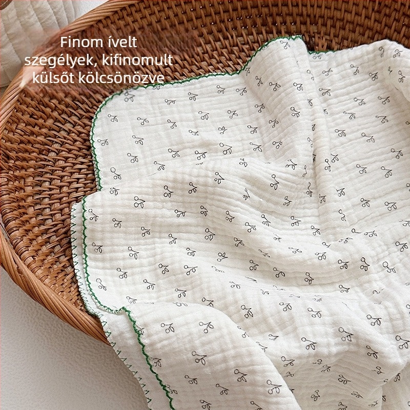 Bethmei Bébi géz takaró – nyár, könnyű, 100–200 g, újszülötteknek és csecsemőknek