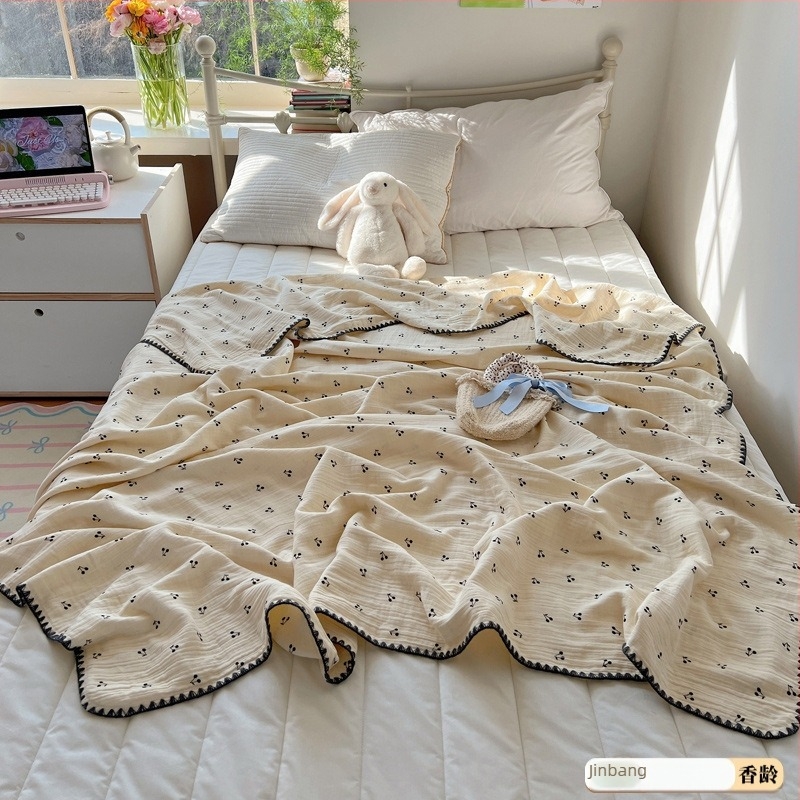 Csecsemő pamut takaró - 100% pamut anyag, pamut töltet, újszülöttek számára