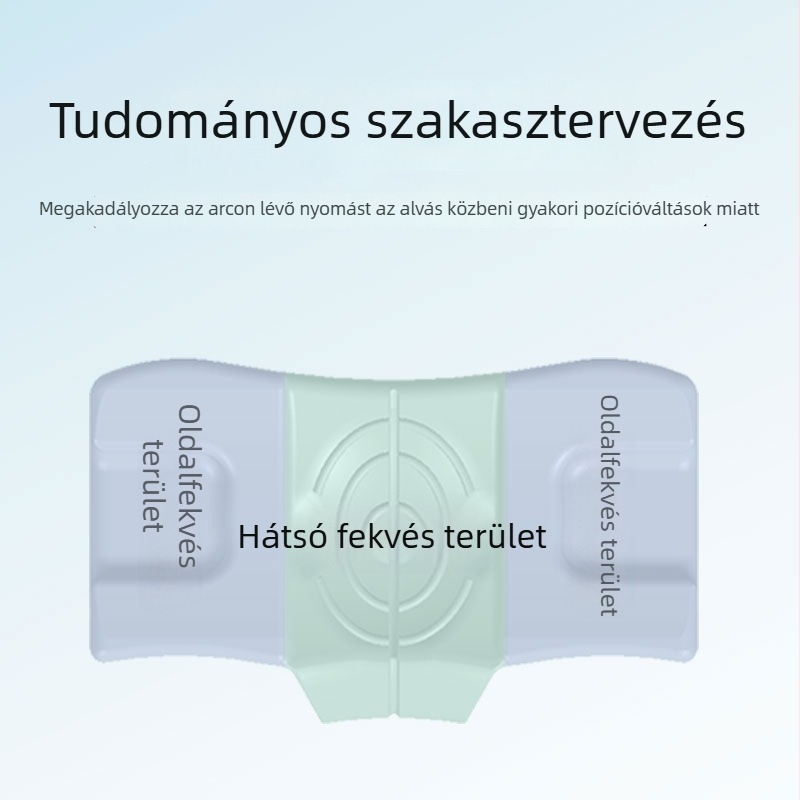 Memóriahabos szépségpárna, téglalap alakú, huzat: poliészter-pamut, mag 5-10 cm, tömeg 0.5-1 kg, testreszabható feldolgozás