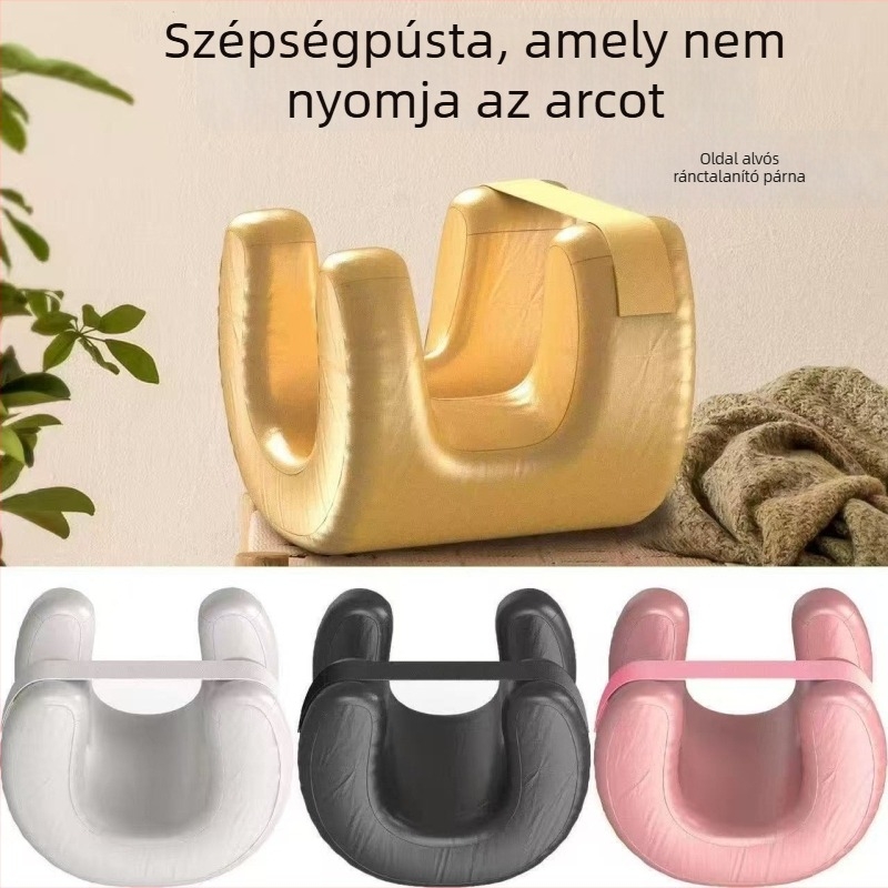 Myhome memóriapor párna tollas velúr borítással, űrlény alakú oldalsó alvó párna, testreszabható felnőtteknek