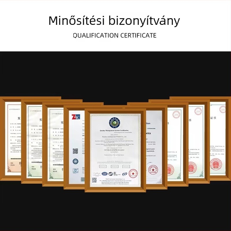Bershiman gyermekek számára készült latex párna – hullámos forma, természetes latex, latex-tartalom több mint 90%, súly 1-2 kg