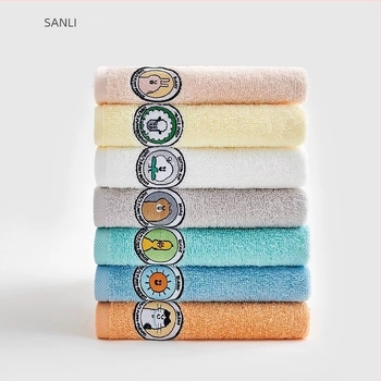 Sanli baba törölköző hímzéssel, 100% pamut, 32s szál, tömeg 50–80 g