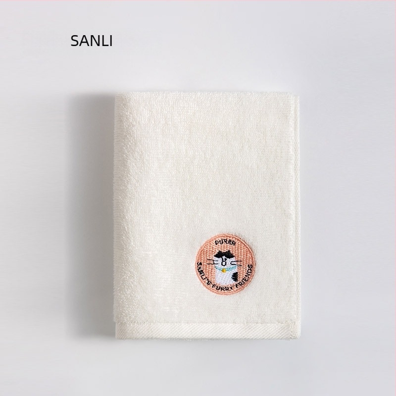 Sanli baba törölköző hímzéssel, 100% pamut, 32s szál, tömeg 50–80 g