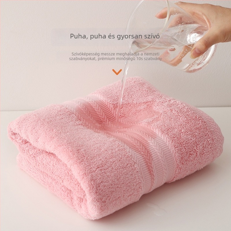 Babák és felnőtték számára készült hosszú szálú pamut törölközők, 16 darabos készlet, 100% pamut, 140–170 g súly, testreszabás elérhető