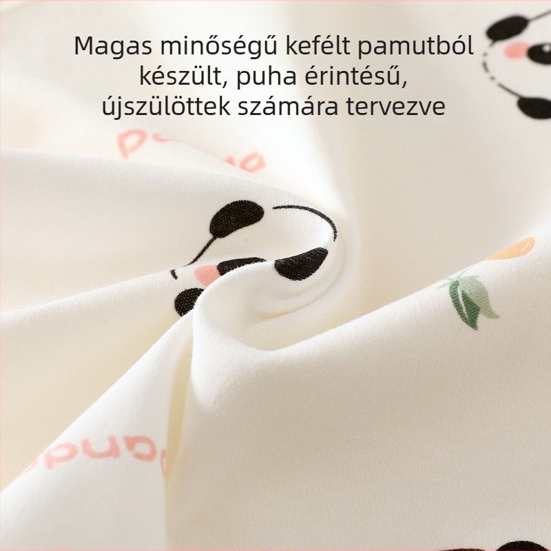 Beileyi Baba Nyálkendő, 100% Pamut, Újszülöttől 6 éves korig, Állat/Animáció Mintás