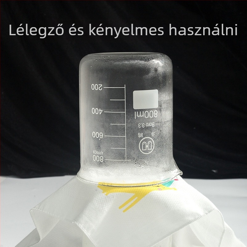 Csecsemő nyálvédő pamutból Muslintree Cotton Tree, rajzfilm mintával, 0–3 éveseknek