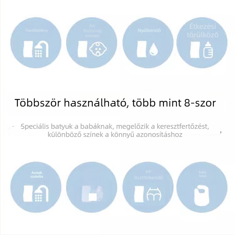 Baba háromszög alakú nyakvédő 100% pamutból, hatszintes bubble géz anyag, újszülötteknek, mintás rajzfilm és virág, nedvszívó, légáteresztő