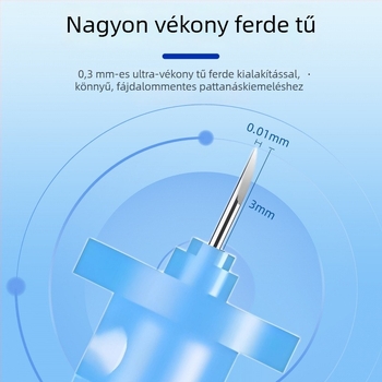 Akne-kiemelő tű, egyszer használatos, rozsdamentes acélból, termékkód z7NAR7rA, márka Egyéb