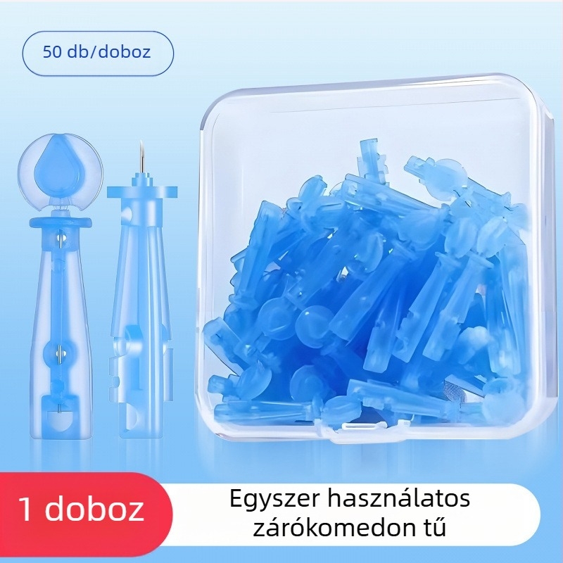 Akne-kiemelő tű, egyszer használatos, rozsdamentes acélból, termékkód z7NAR7rA, márka Egyéb