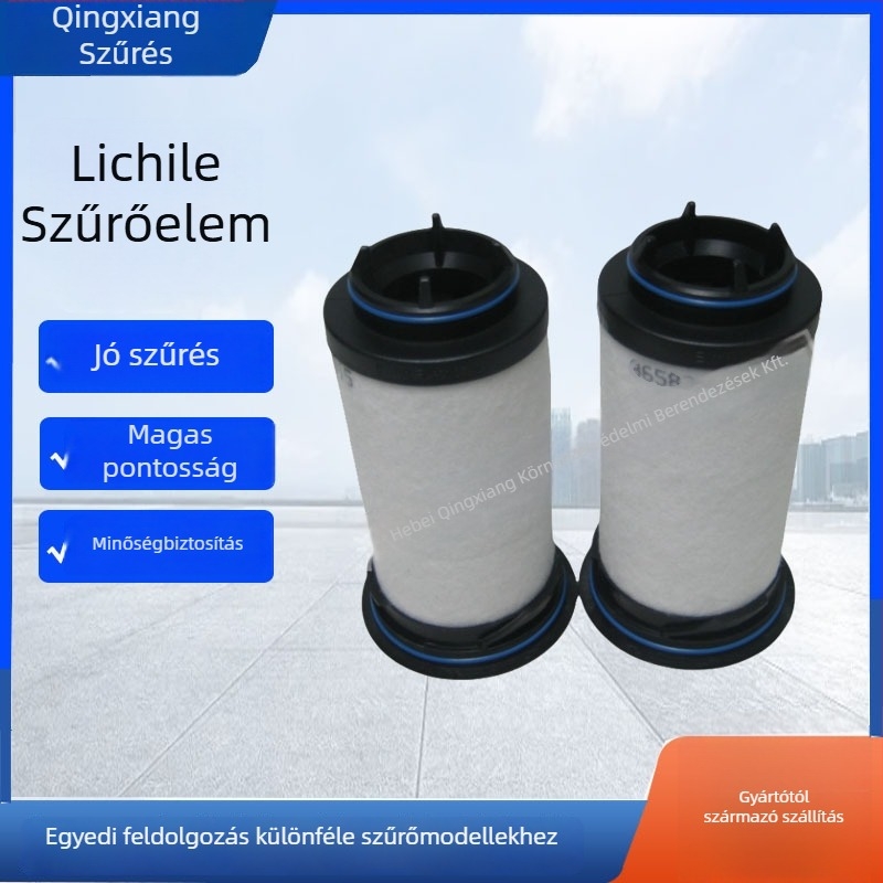 Vákuumpumpa olajköd szűrőelem – szűrőelem az olaj szennyeződések eltávolítására, magas hőmérséklet-ellenállás, korrózióállóság, nagy szűrőfelület