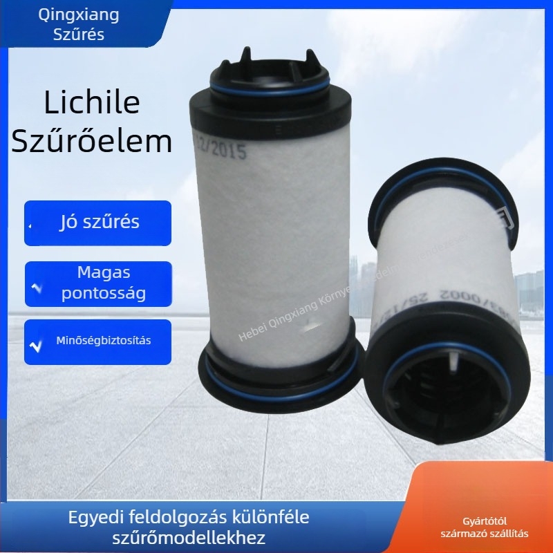 Vákuumpumpa olajköd szűrőelem – szűrőelem az olaj szennyeződések eltávolítására, magas hőmérséklet-ellenállás, korrózióállóság, nagy szűrőfelület