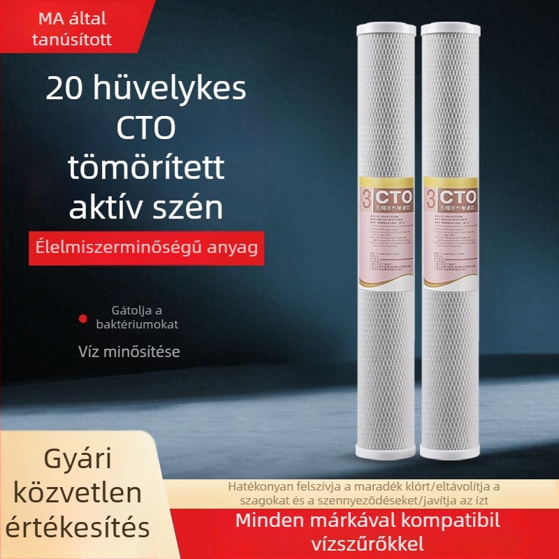 Lige CTO aktív szén előszűrő a vízszűrőhöz — szűrőelem kereskedelmi felhasználásra