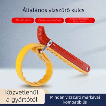 Vízszűrő univerzális kulcs a szűrőbetétek és szűrőházak szétszereléséhez, vasból készült, RO rendszerekkel kompatibilis, 100 darabos csomag