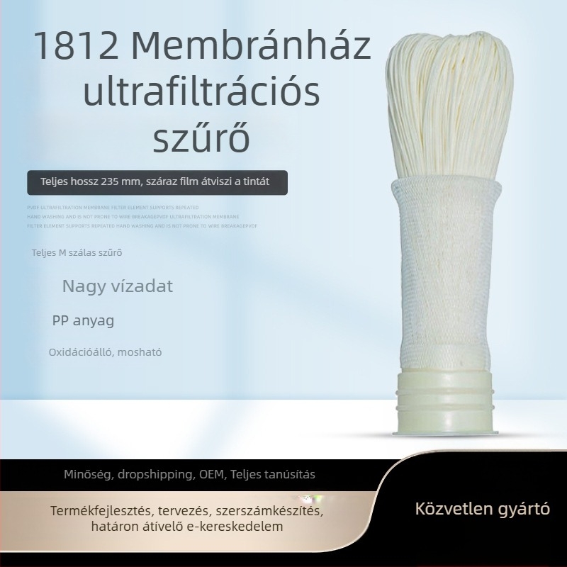 Víztisztító szűrőelem — PVDF, WH0032 modell, 7500 L kapacitás