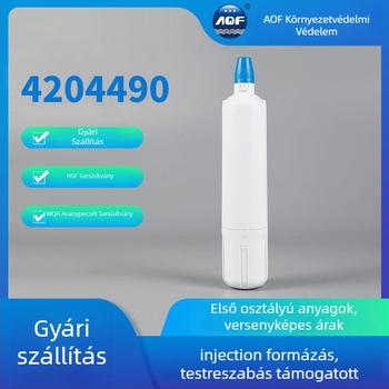 Hűtőszekrényhez vízszűrő elem, aktivált szén, modell 4204490, Tall cross