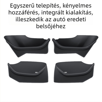 Tesla Model Y/3 műszerfal tároló doboz — műanyag, vízálló, nyomásálló, fogantyúval