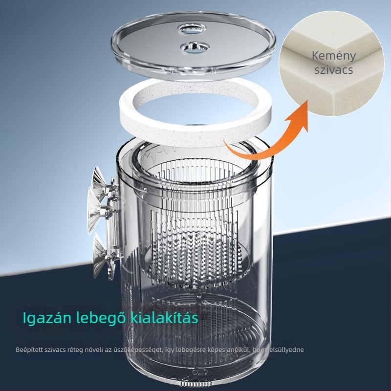 Úszó akril inkubáló doboz szaporodási izolációhoz