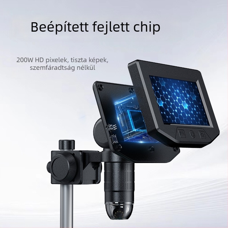 Beépített kijelzős digitális mikroszkóp, ZCF márka, elektronikai felhasználás, licencelhető magáncímke