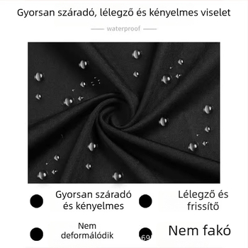 Férfi úszónadrág, mintás poliészter anyag (80%), bélés poliészter (80%), alkalmas úszásra és vízisportokra