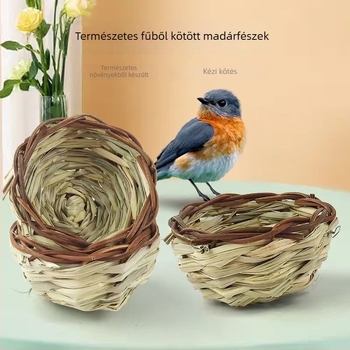 Carrot Valley szalmaszövet madárfészek