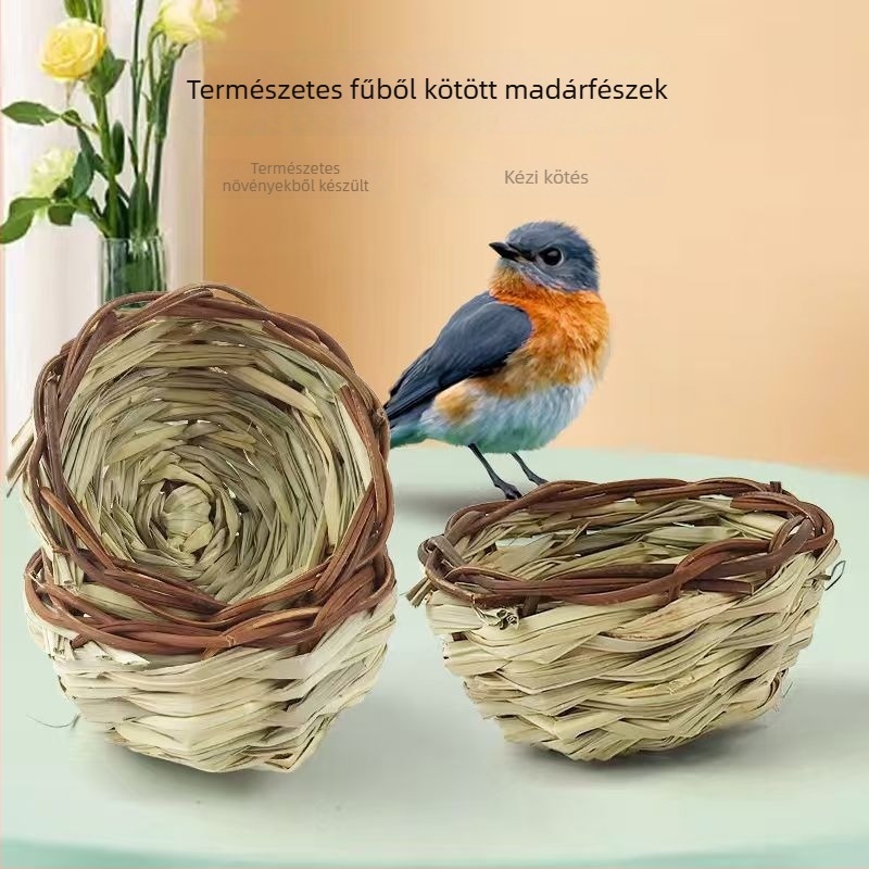 Carrot Valley szalmaszövet madárfészek