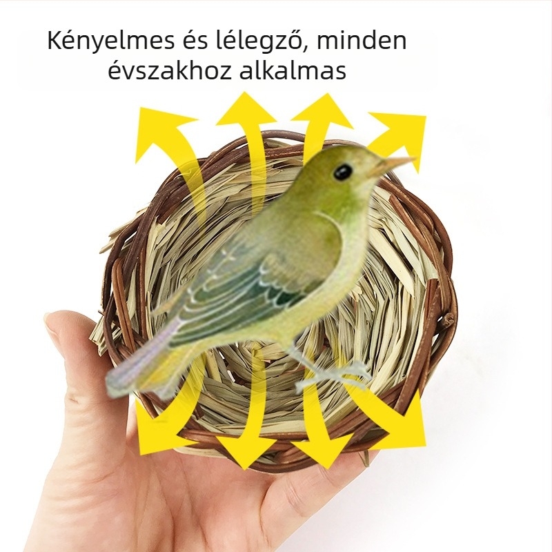 Carrot Valley szalmaszövet madárfészek