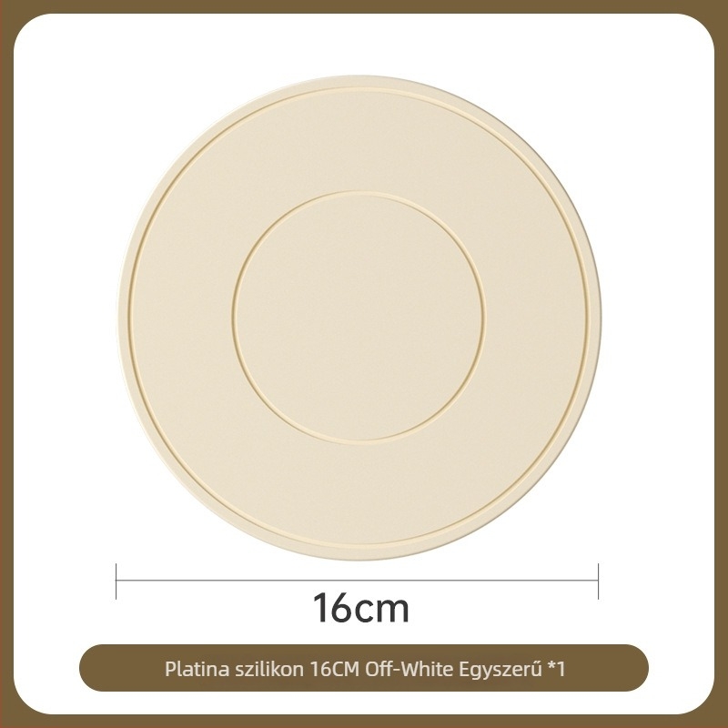 Szilikon hőszigetelő étkezők alátét – kör alakú, modern minimalista stílus, prémium minőség