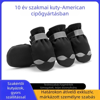 Kutyacipők: vízálló, csúszásmentes, kopásálló, meleg