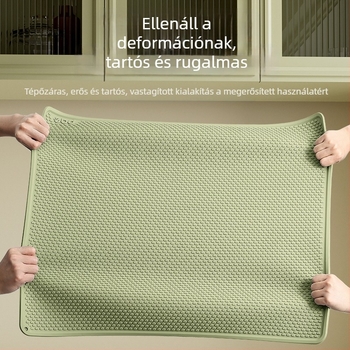 Szilikon konyhai matrac – csúszásmentes, hőálló, négyzet alakú, prémium minőség