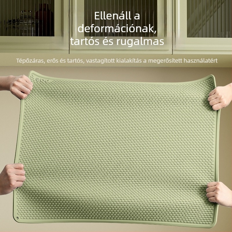 Szilikon konyhai matrac – csúszásmentes, hőálló, négyzet alakú, prémium minőség