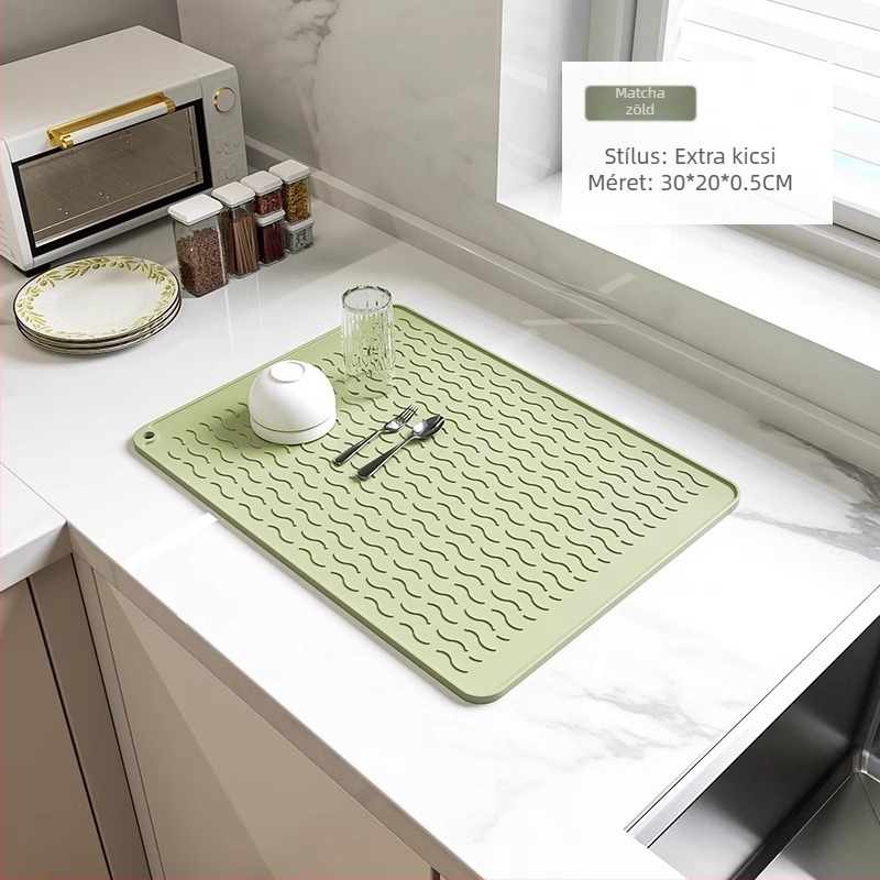 Szilikon konyhai matrac – csúszásmentes, hőálló, négyzet alakú, prémium minőség