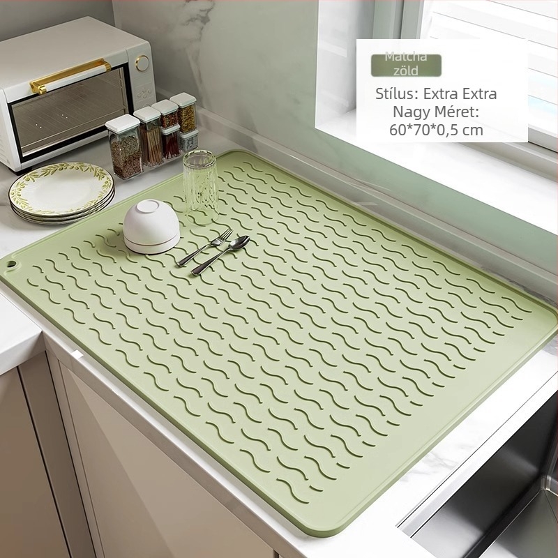 Szilikon konyhai matrac – csúszásmentes, hőálló, négyzet alakú, prémium minőség