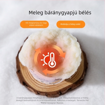 Kutyacipő – fleece béléssel, vastagított, csúszásmentes, kopásálló; gumítható talp; vízálló és meleg; rajzfilm stílus; univerzális használat; Hippie Dog márka