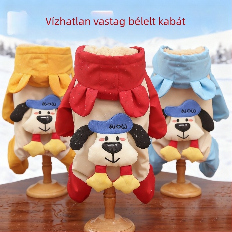 Négy lábú háziállat ruha – karikatúra stílus, textil anyag, Weiwang márka, univerzális