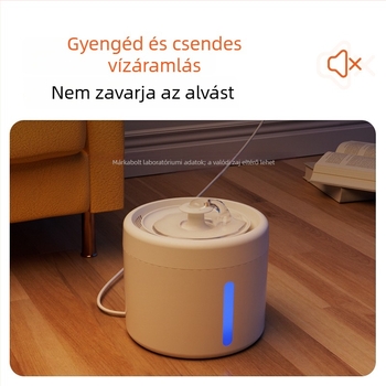 Little beast Fountain sorozat intelligens vízadagoló háziállatok számára – csendes, keringő szűrt víz, levehető, macskáknak és kutyáknak alkalmas, súly 0,67 kg