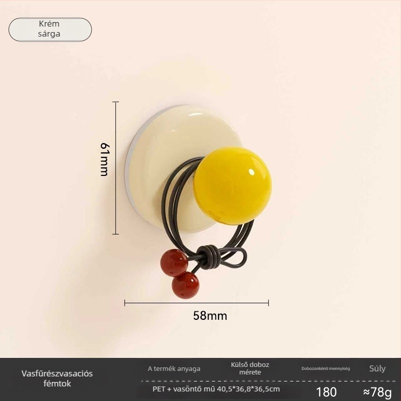 Szívócsészés ajtófogantyú – PET+ABS, modell YM.7242, gömbölyű kialakítás, fúrás nélküli telepítés, alkalmas csúszóajtókhoz és szekrényekhez