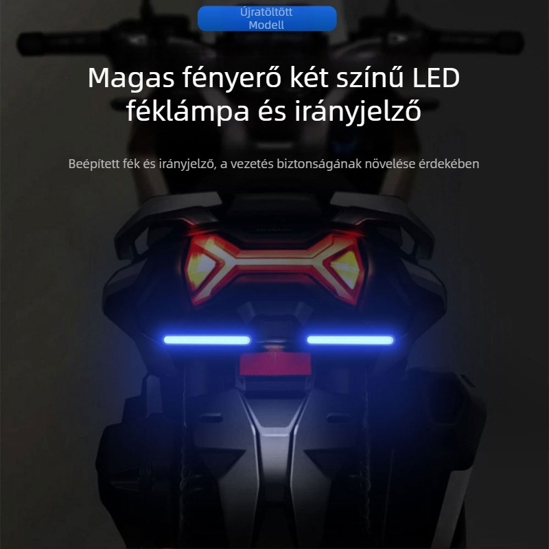 LED két színű, folyó víz effektus irányjelző és rendszámtábla világítás elektromos motorkerékpárokhoz – motor269 modell, 12V