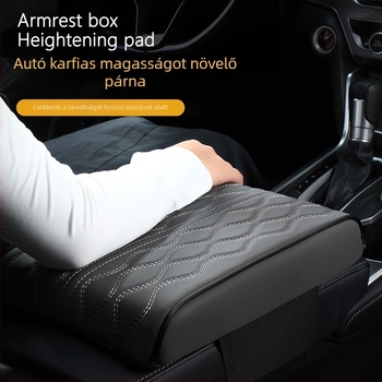 Autó kartámasz emelő párna memóriahabos, Nappa bőrborítás, univerzális illeszkedés, Evans – hivatalosan jóváhagyott magánmárka