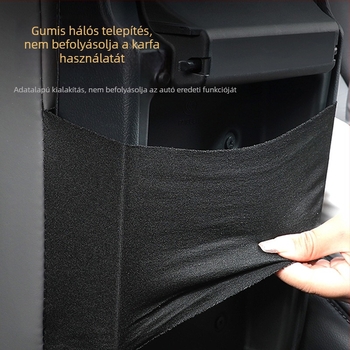 Autó kartámasz emelő párna memóriahabos, Nappa bőrborítás, univerzális illeszkedés, Evans – hivatalosan jóváhagyott magánmárka