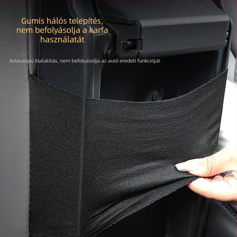 Autó kartámasz emelő párna memóriahabos, Nappa bőrborítás, univerzális illeszkedés, Evans – hivatalosan jóváhagyott magánmárka