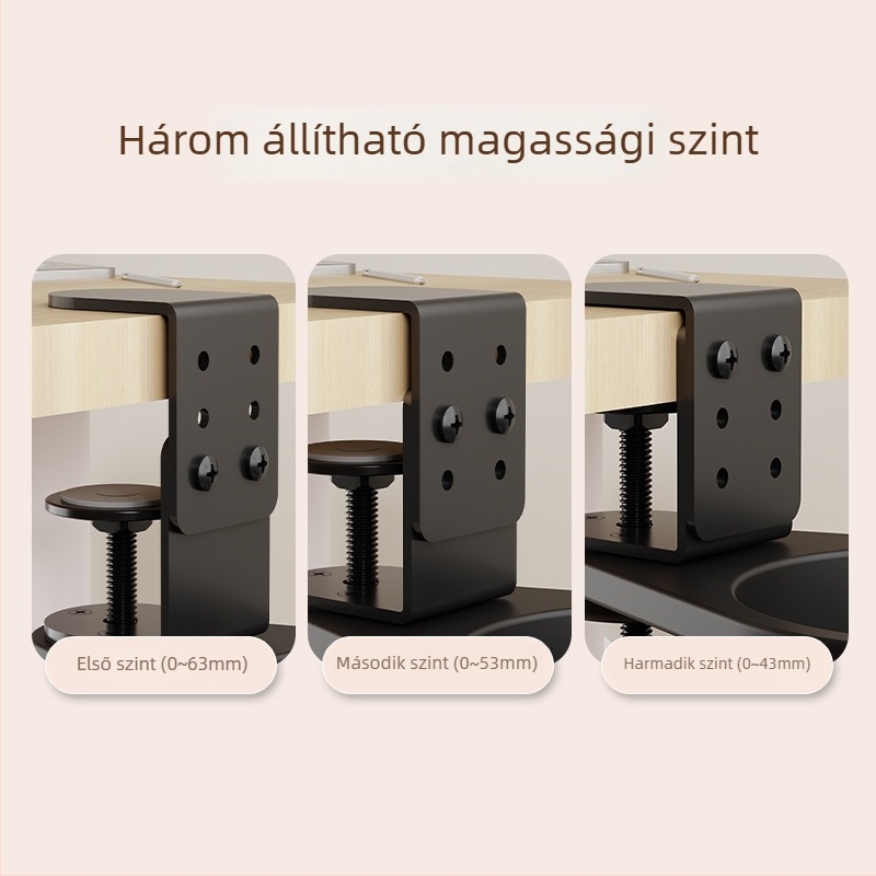 Forgatható asztali pohártartó, ABS+fém, modern minimalista stílus, asztali felszerelés, egyszintes tárolás