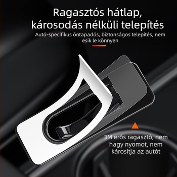 Autó pohártartó pad stopper, rögzítő csipesz hamutartóhoz HL-082, műanyag