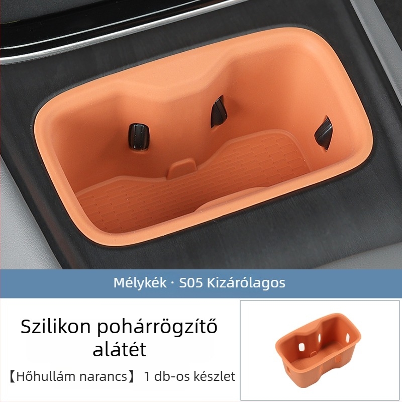 Szilikonból készült csúszásmentes pad vezeték nélküli töltőhöz belső átalakításhoz, nem testreszabható, Márka: Egyéb