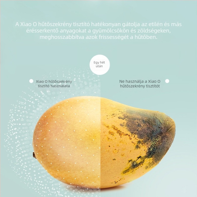 Ozonos fertőtlenítő levegőtisztító, 10 m² lefedettség, USB tápegység, 5W, érintéses vezérlés