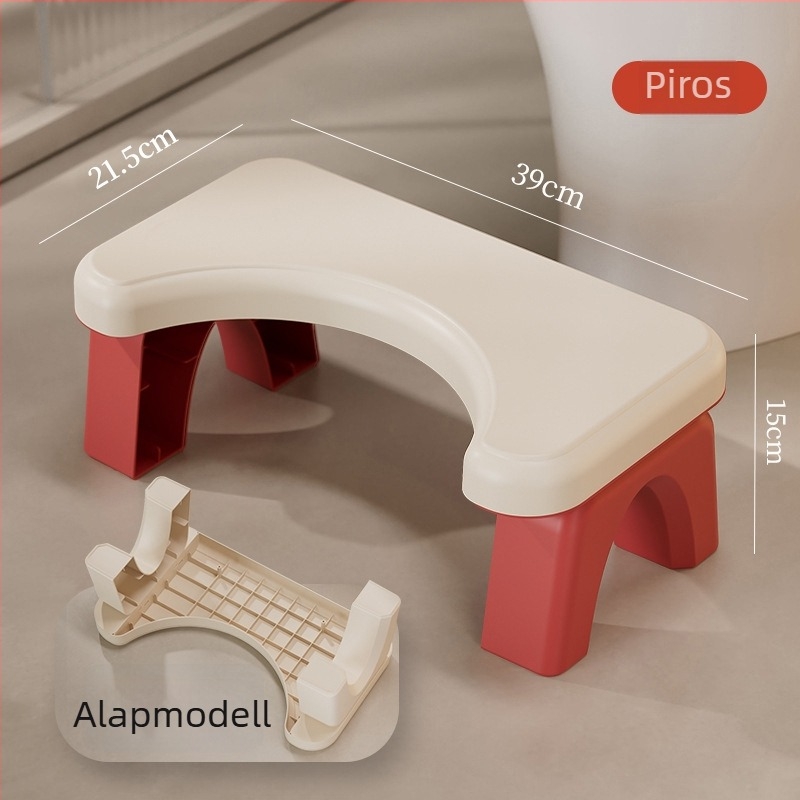 WC lépcső otthoni használatra — csúszásmentes, megerősített, gyerekeknek (Anyag: PP; Nem hajtogatható; Nem importált)