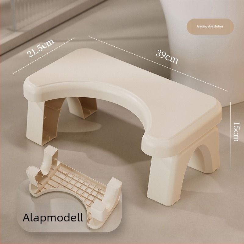 WC lépcső otthoni használatra — csúszásmentes, megerősített, gyerekeknek (Anyag: PP; Nem hajtogatható; Nem importált)