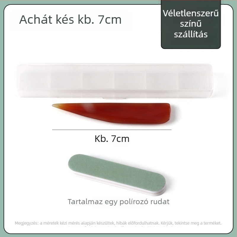Ékszerek polírozó kése, Achát, Márka Win Win, Ékszerek karbantartásához, Eredet Kína