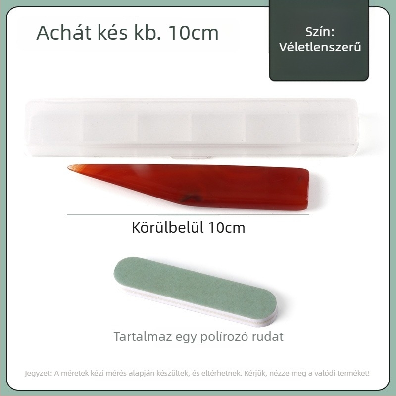 Ékszerek polírozó kése, Achát, Márka Win Win, Ékszerek karbantartásához, Eredet Kína