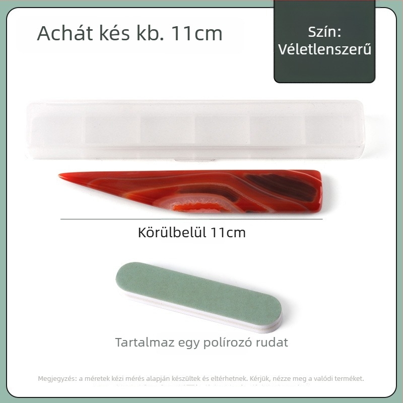 Ékszerek polírozó kése, Achát, Márka Win Win, Ékszerek karbantartásához, Eredet Kína